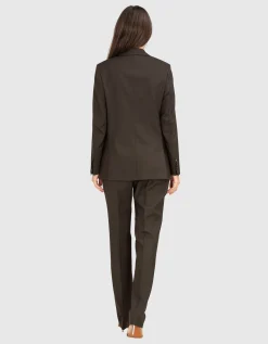 Slim-Fit Woll-Hose