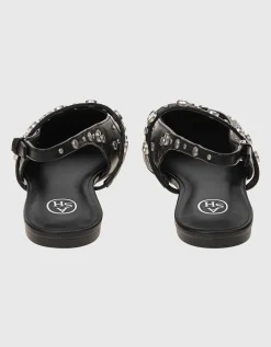 Sling-Back Ballerina Brenda mit Nieten