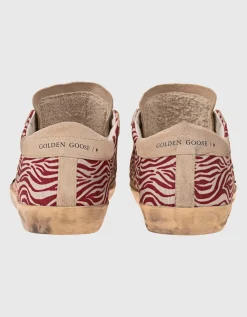 Sneaker mit Leder-Details