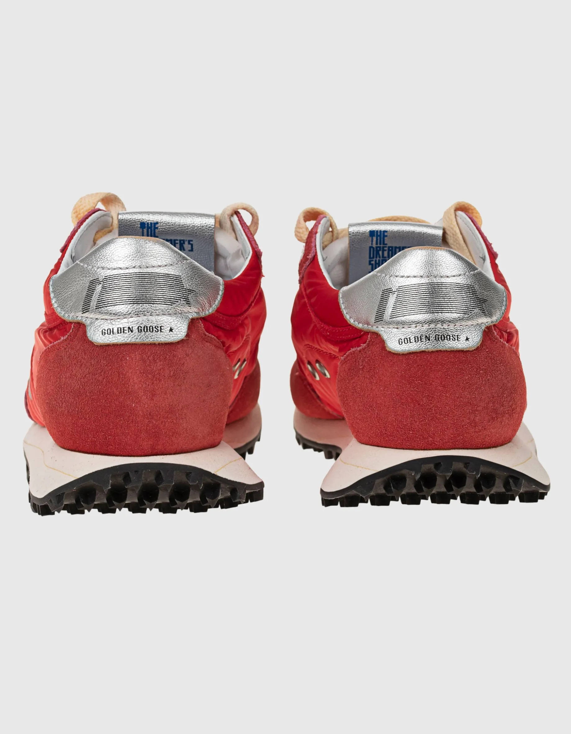 Sneaker mit Leder-Details
