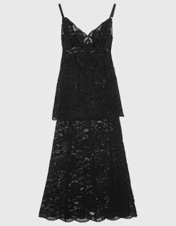 Spitzen-Trägerkleid