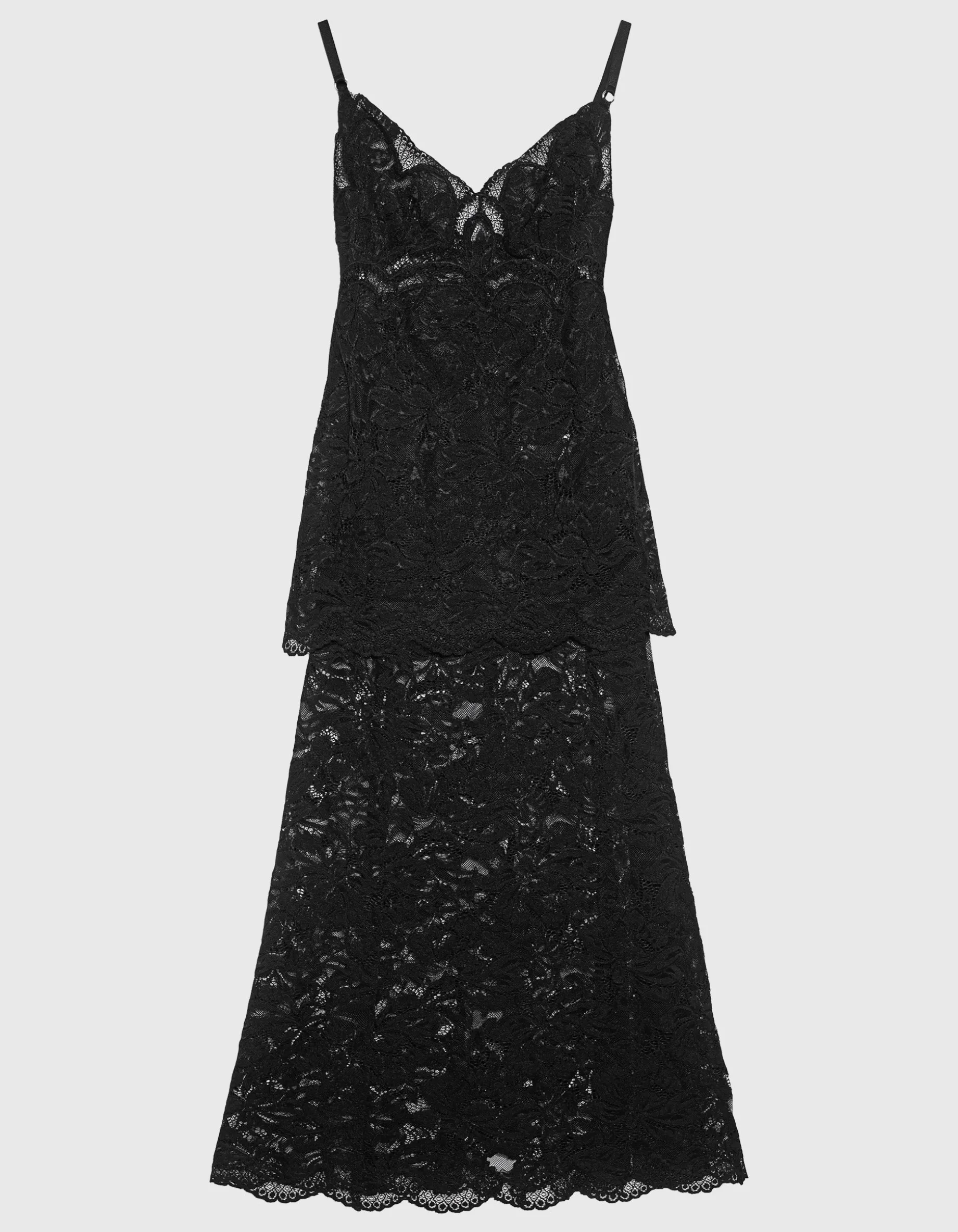 Spitzen-Trägerkleid