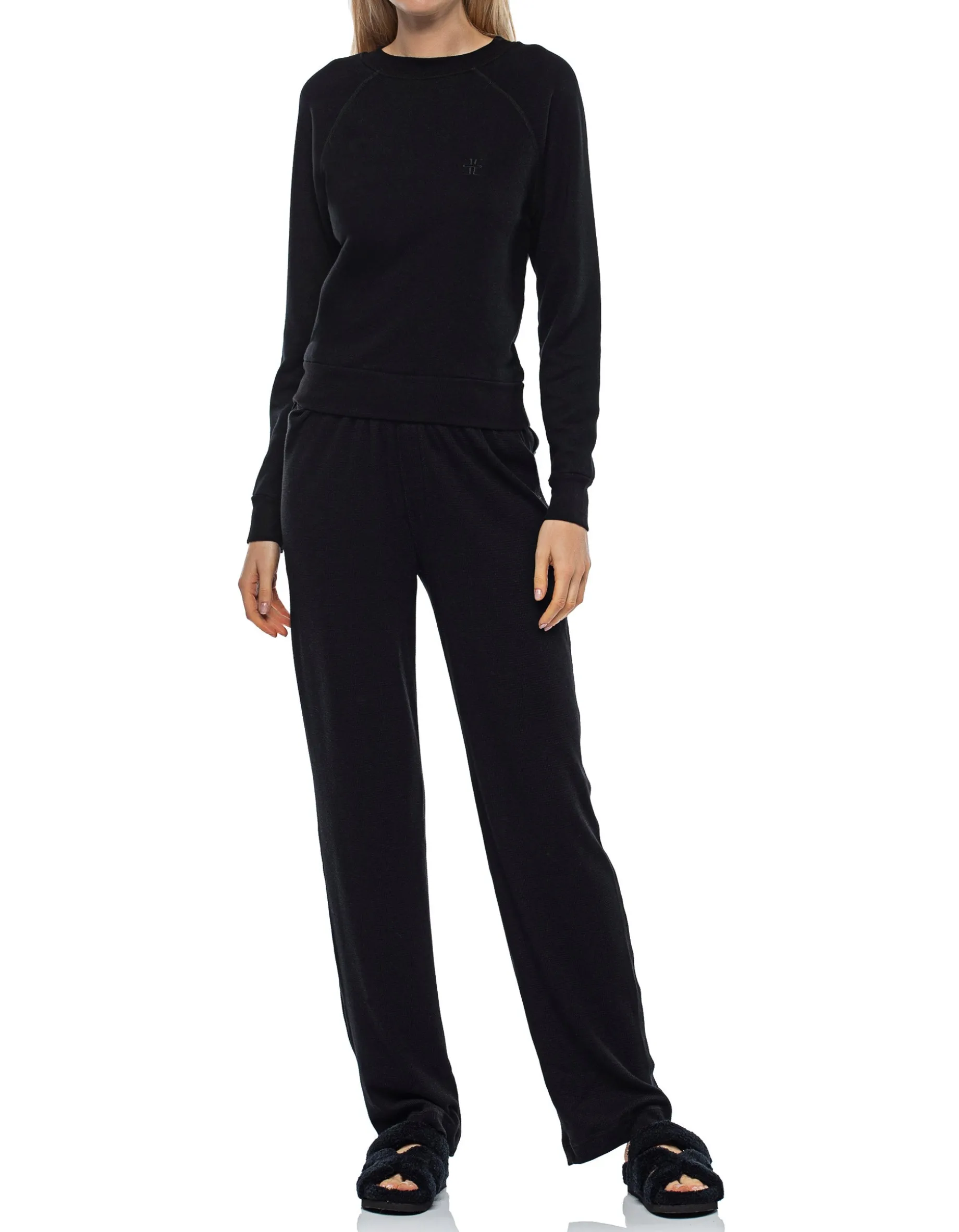 Straight-Leg Jogginghose Thermal Lounge