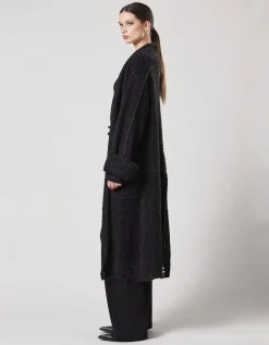 Strick Cardigan mit Gehschlitz
