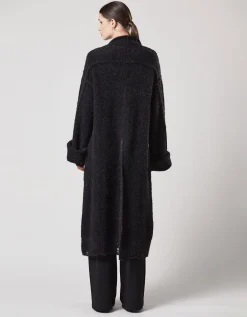 Strick Cardigan mit Gehschlitz