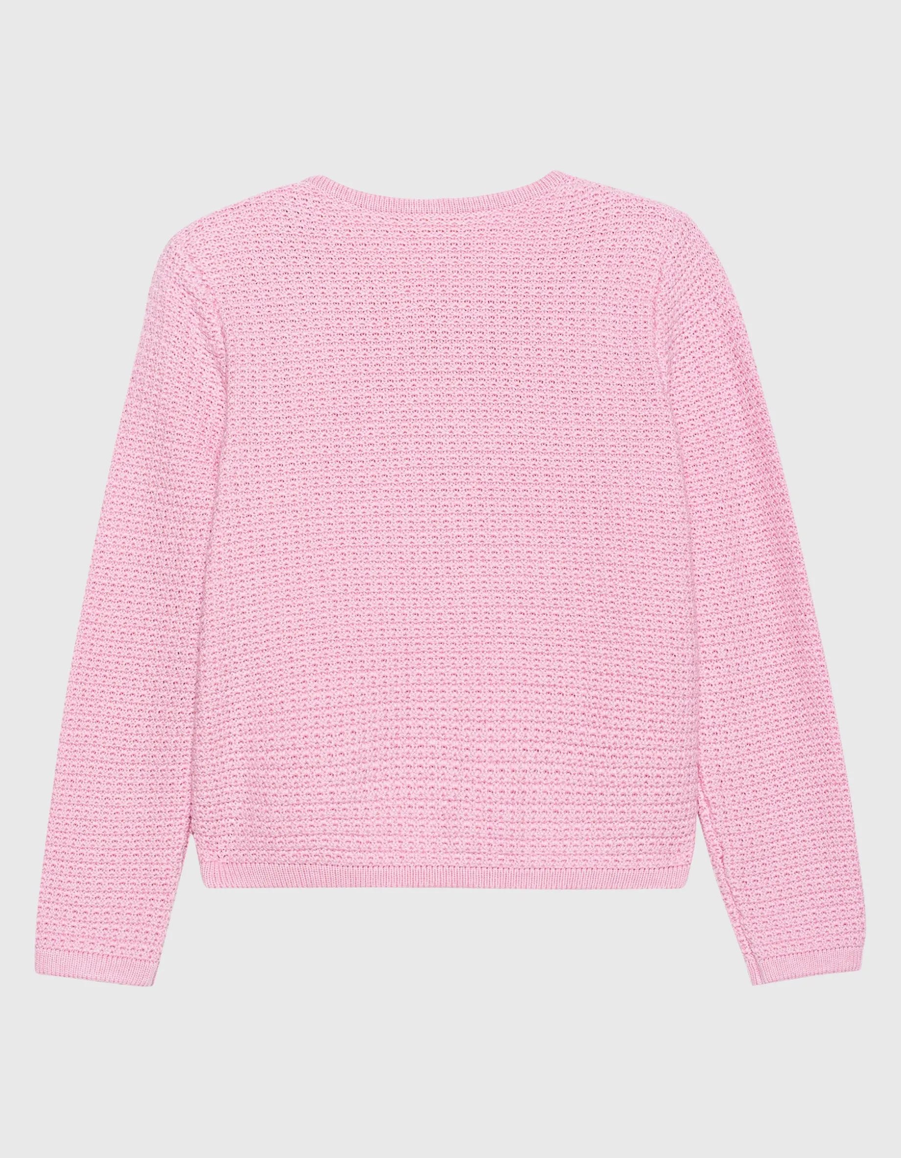 Strick Cardigan mit verzierten Knöpfen