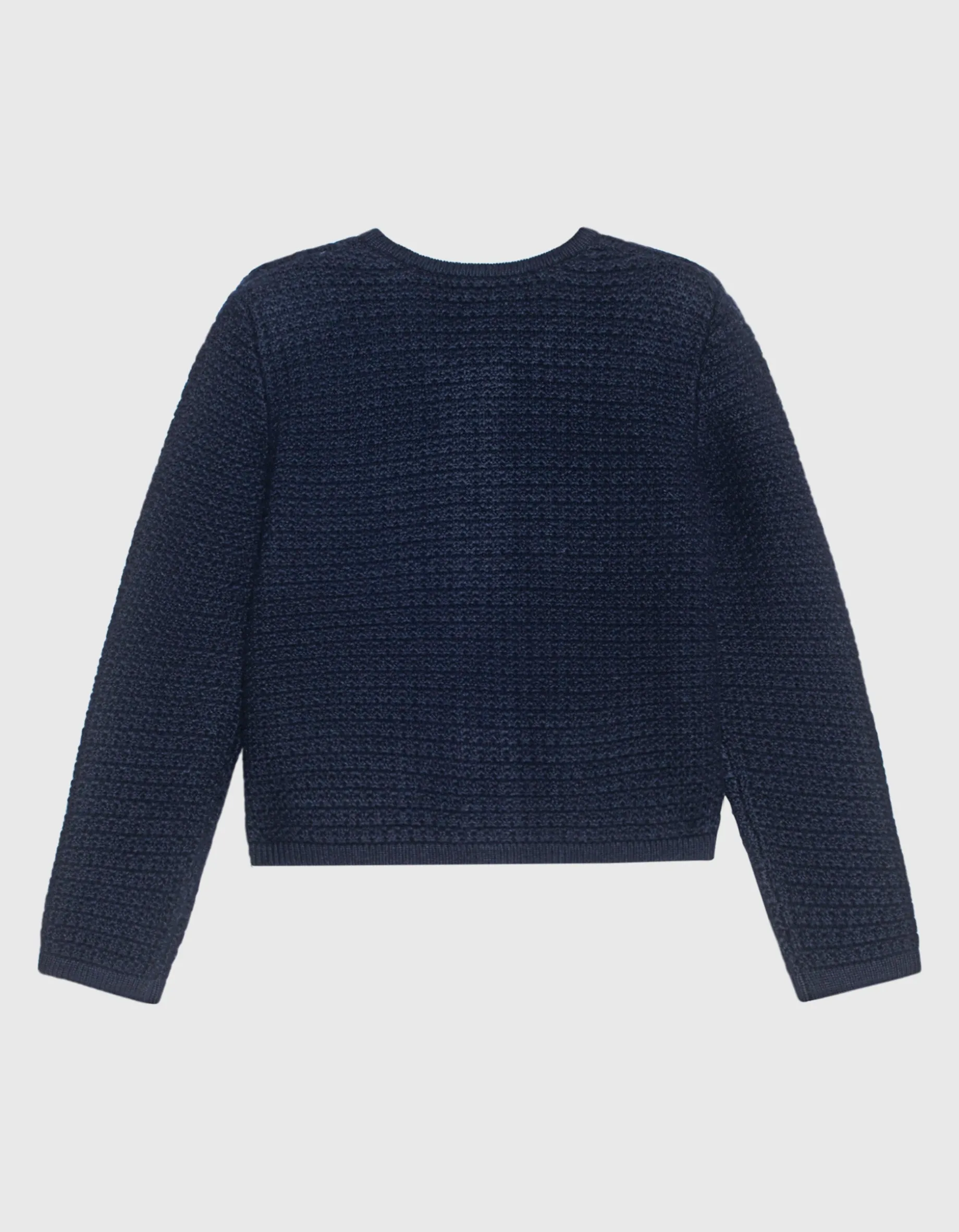 Strick Cardigan mit verzierten Knöpfen