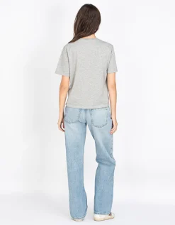 Strick T-Shirt mit Kaschmiranteil