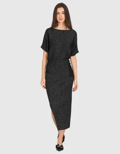 Strickkleid Selianna mit Effektgarn