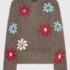 Strickpullover mit Rundhalsausschnitt