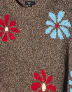 Strickpullover mit Rundhalsausschnitt