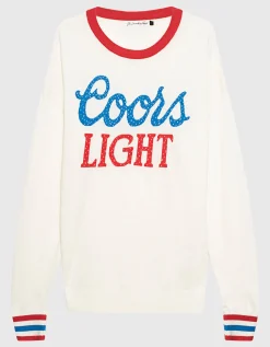 Strick-Pullover mit Wording