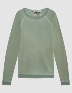 Sweatshirt mit Backprint