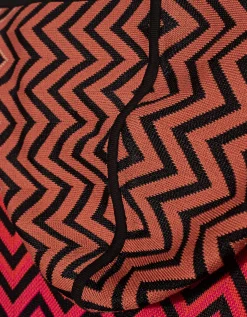 Sweatshirt mit Kapuze mit Dégradé Chevron