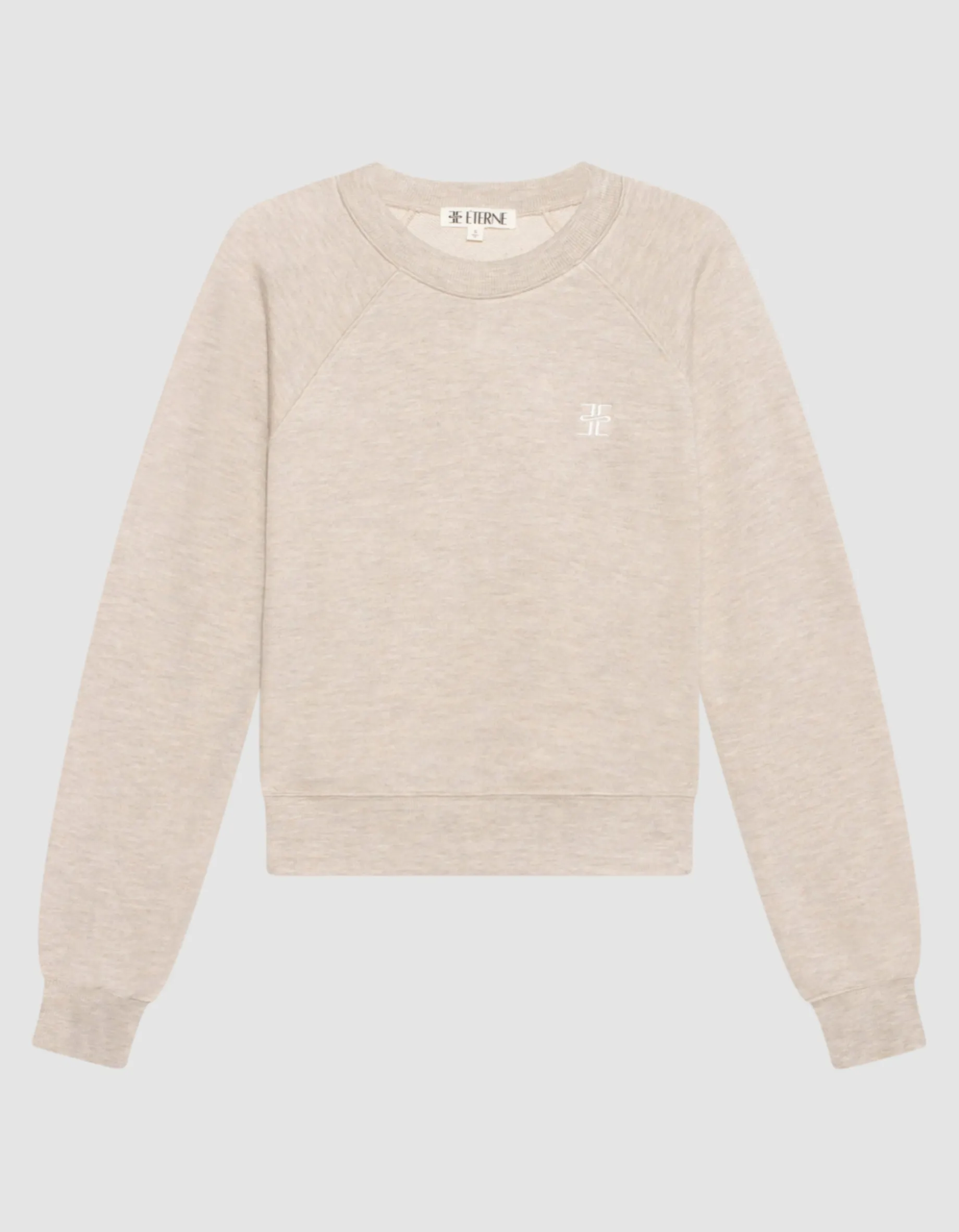 Sweatshirt mit Label-Stickerei