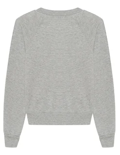 Sweatshirt mit Label-Stickerei
