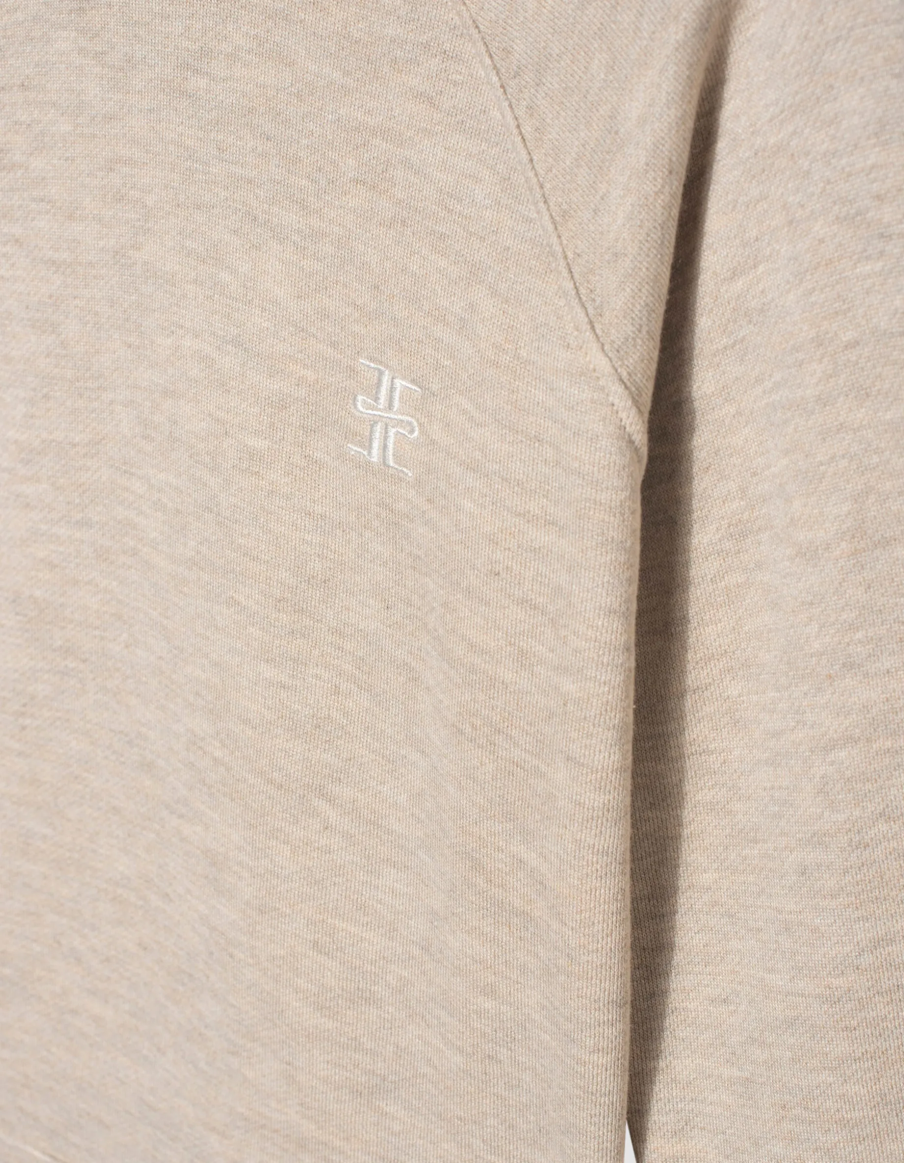 Sweatshirt mit Label-Stickerei
