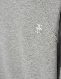 Sweatshirt mit Label-Stickerei