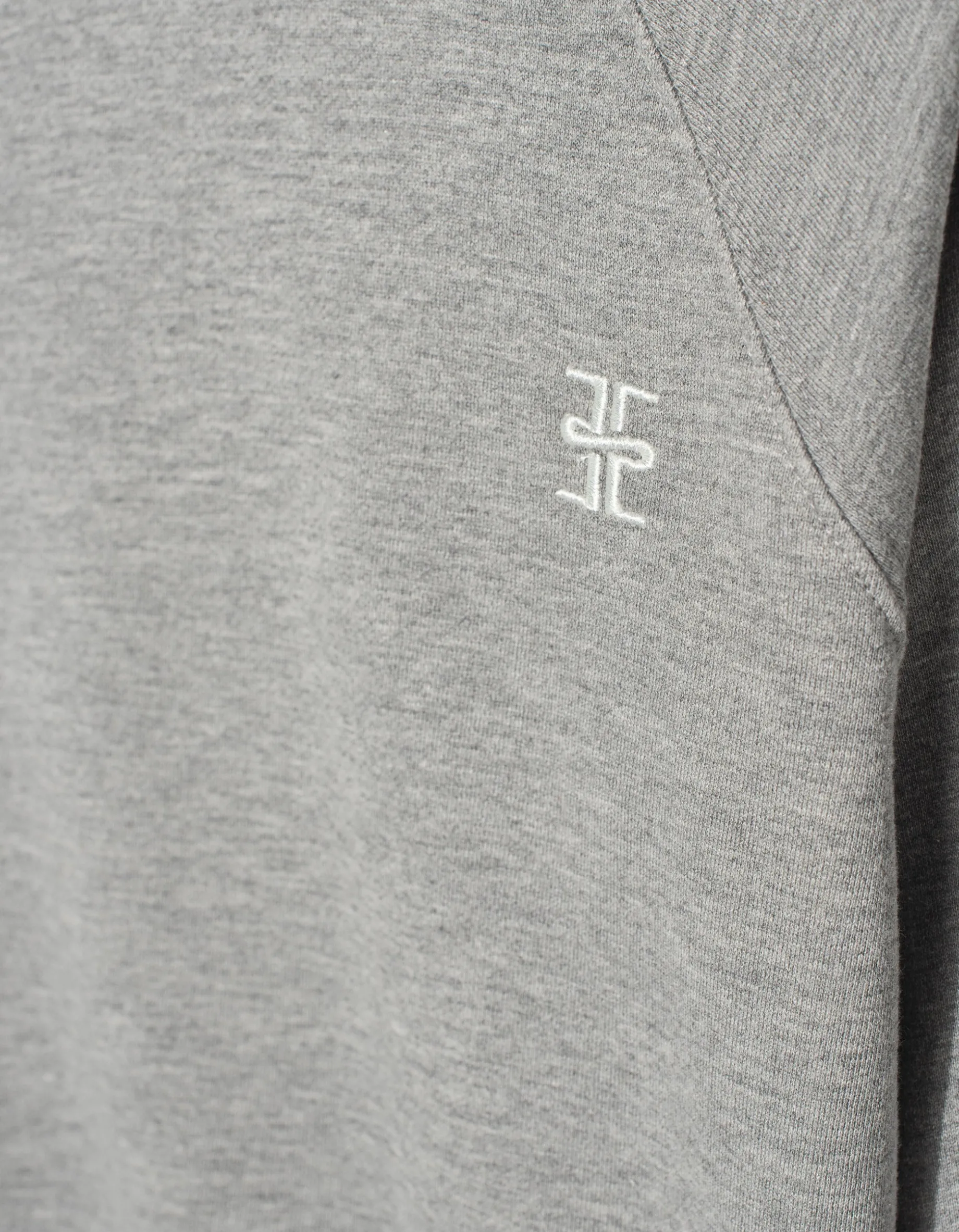Sweatshirt mit Label-Stickerei