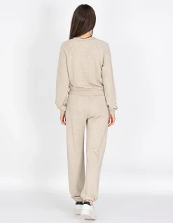 Sweatshirt mit Label-Stickerei