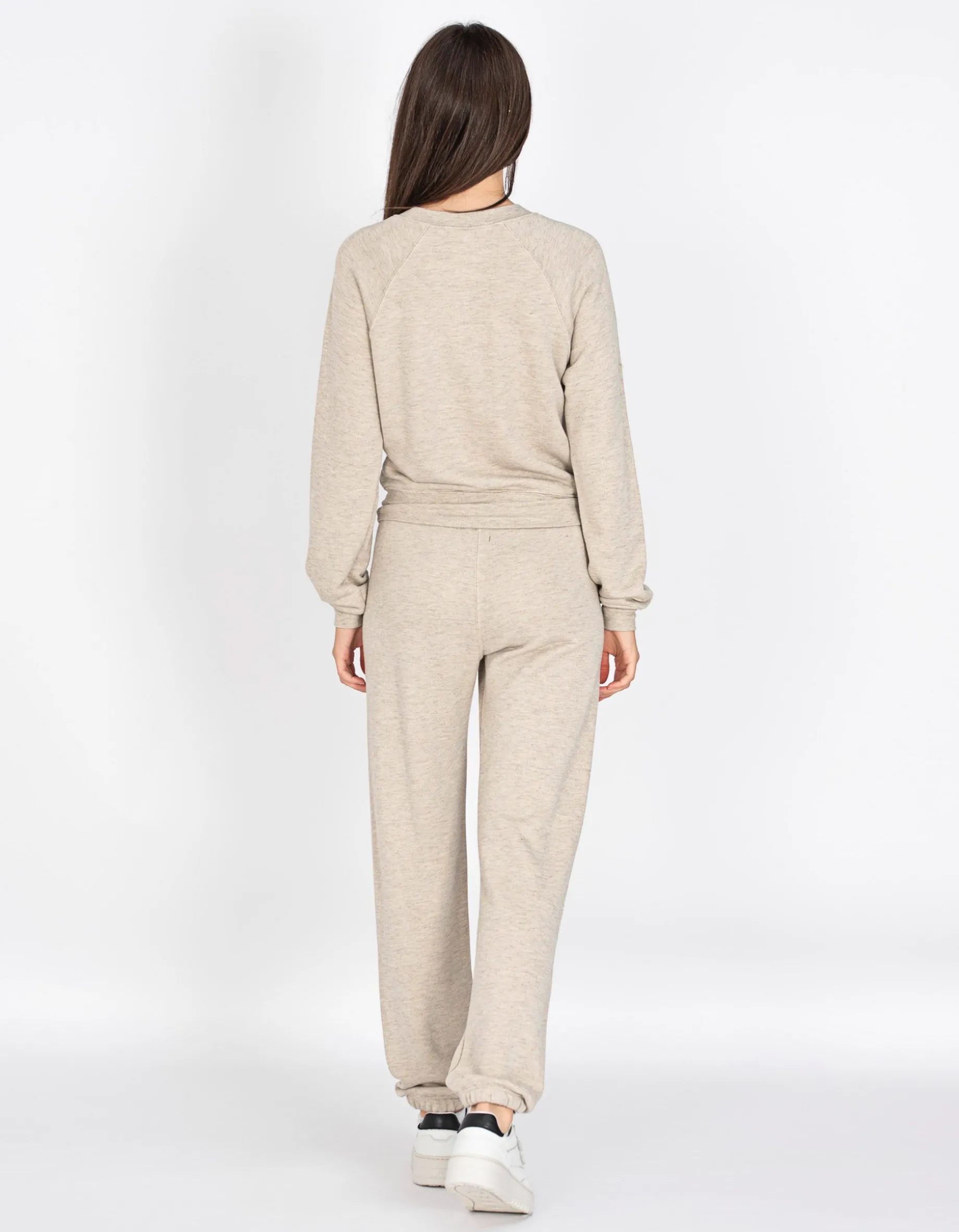 Sweatshirt mit Label-Stickerei