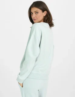 Sweatshirt mit Stickerei