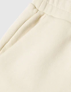 Sweatshorts mit Label-Stickerei