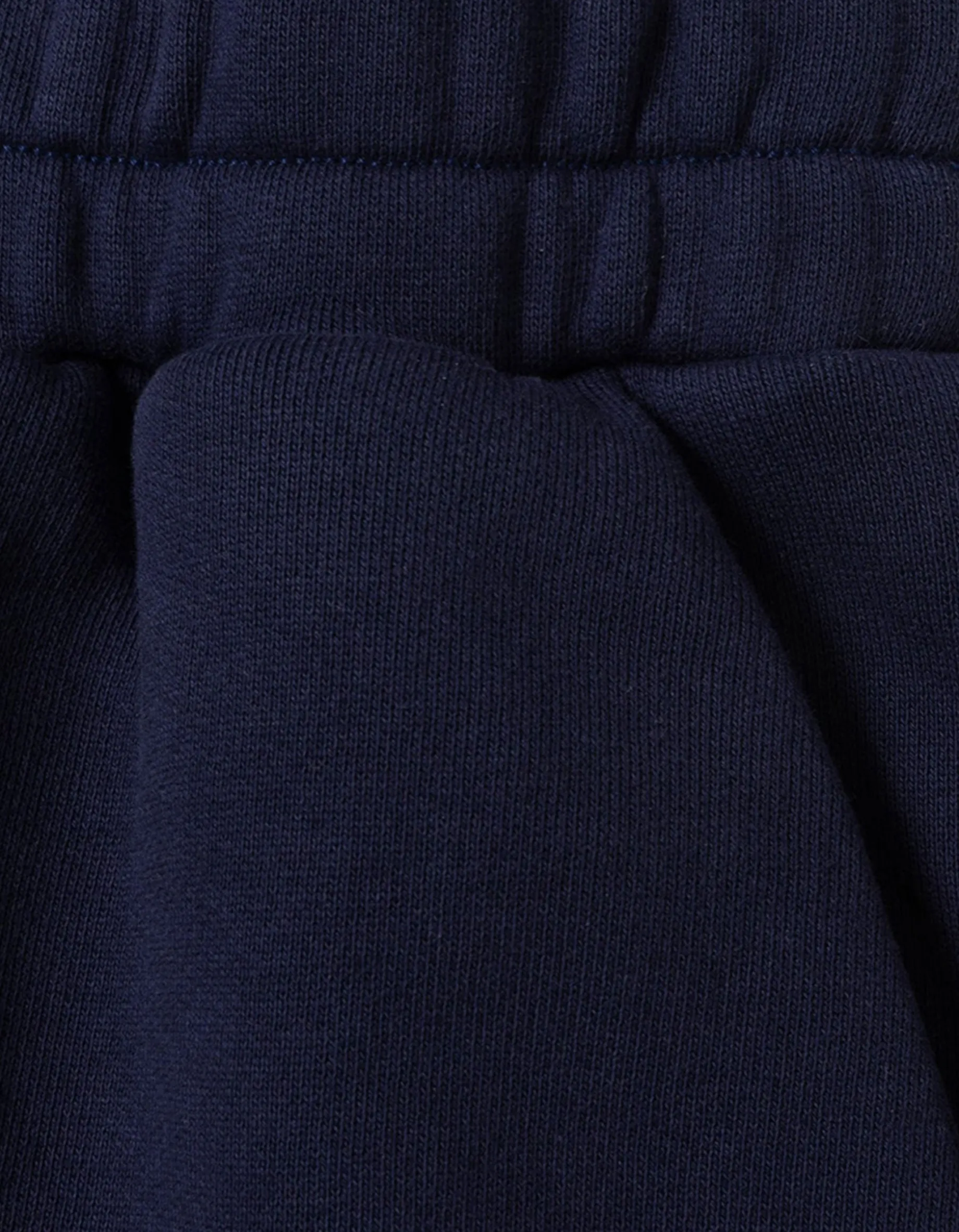 Sweatshorts mit Label-Stickerei