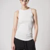 Tanktop mit Ziernähten