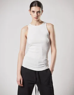Tanktop mit Ziernähten