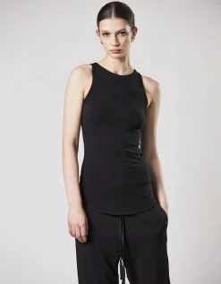 Tanktop mit Ziernähten