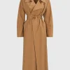 Trenchcoat mit Bindegürtel