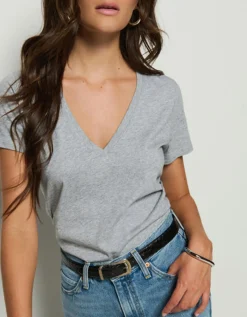 T-Shirt Blair mit V-Ausschnitt