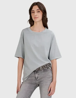 T-Shirt mit Rundhalsausschnitt