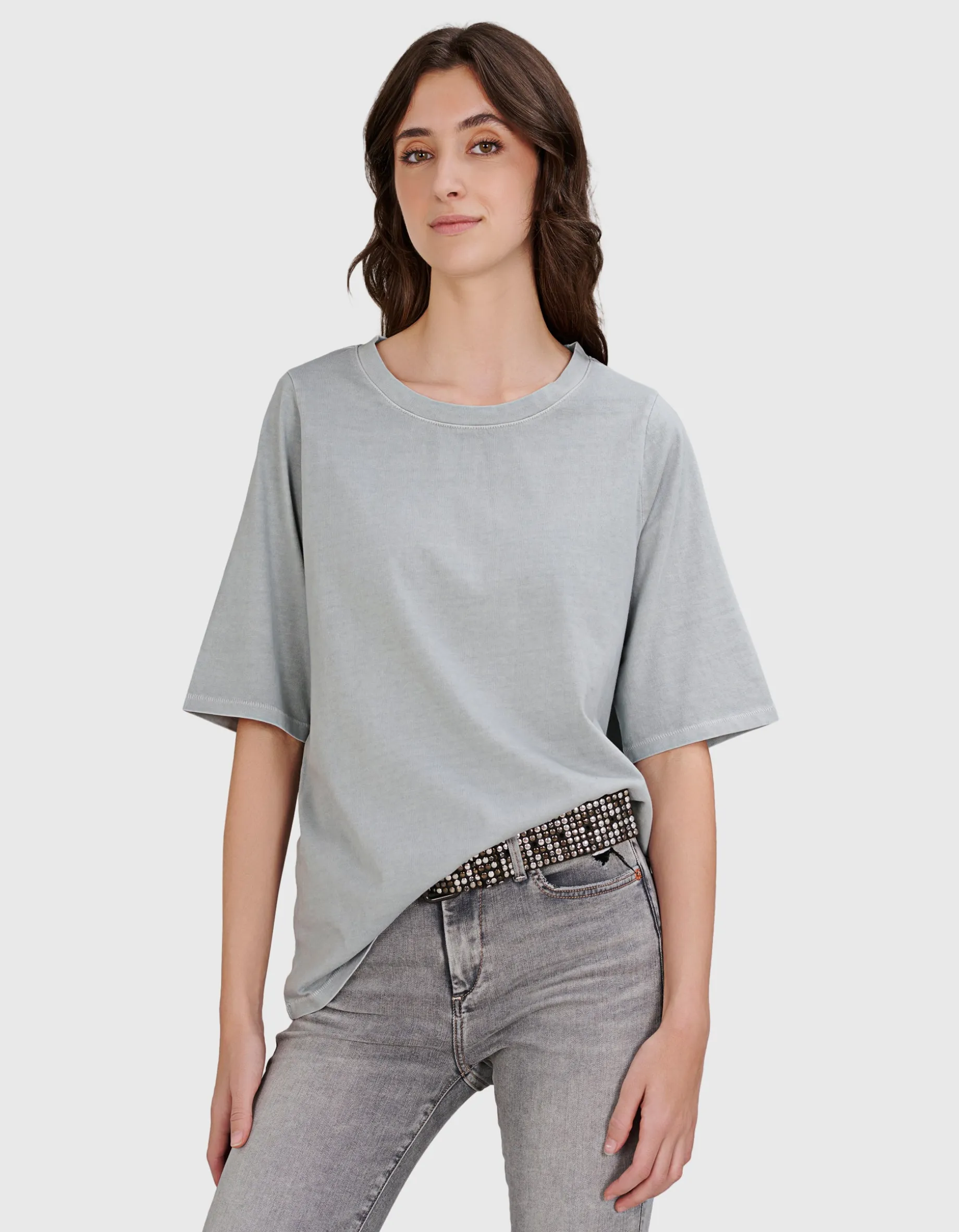 T-Shirt mit Rundhalsausschnitt