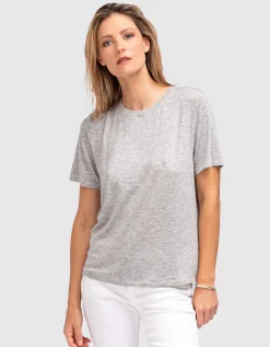 T-Shirt mit Rundhalsausschnitt