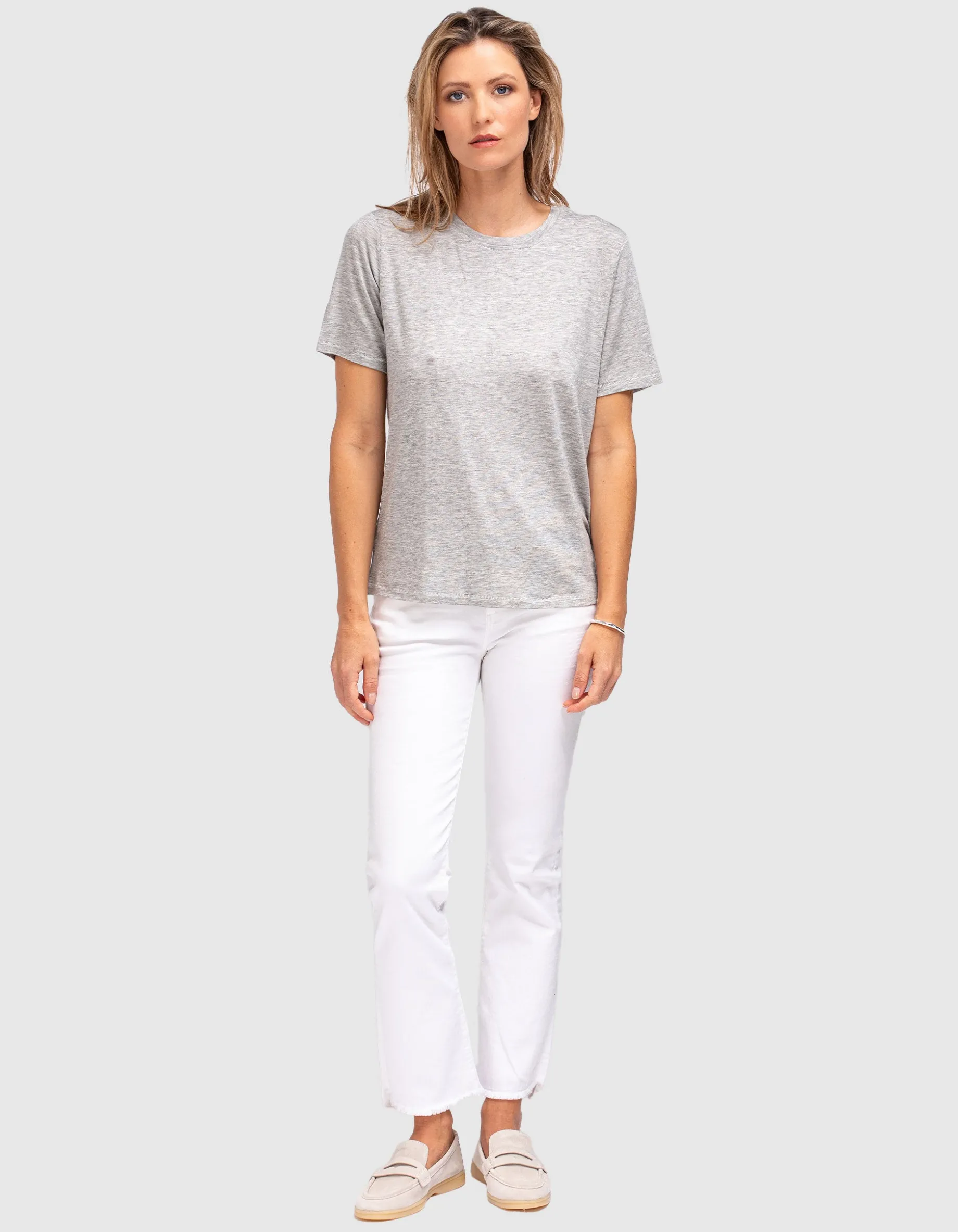 T-Shirt mit Rundhalsausschnitt