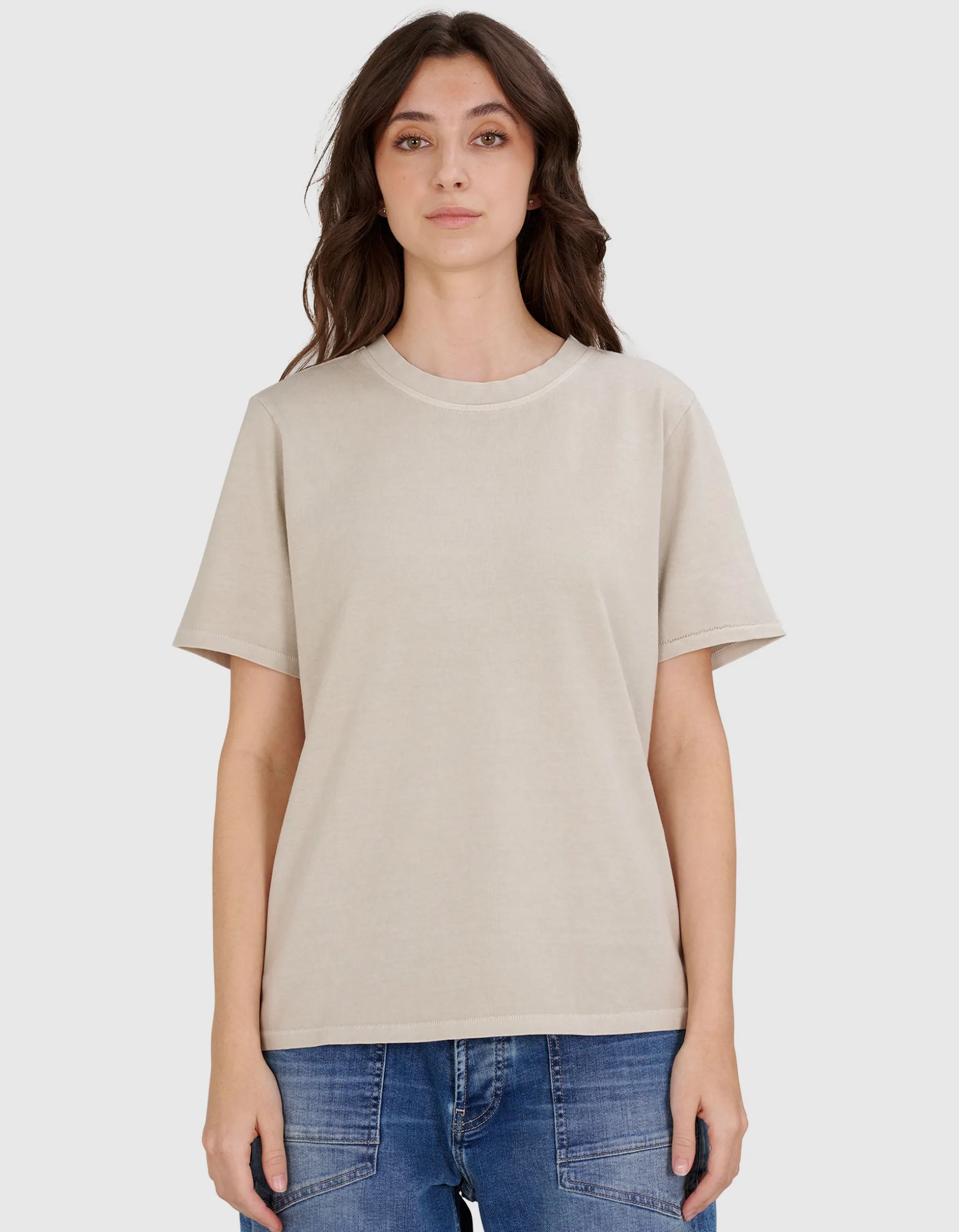 T-Shirt mit Rundhalsausschnitt