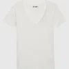 T-Shirt mit V-Ausschnitt