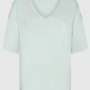 T-Shirt mit V-Ausschnitt
