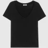 T-Shirt mit V-Ausschnitt