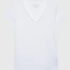 T-Shirt mit V-Ausschnitt