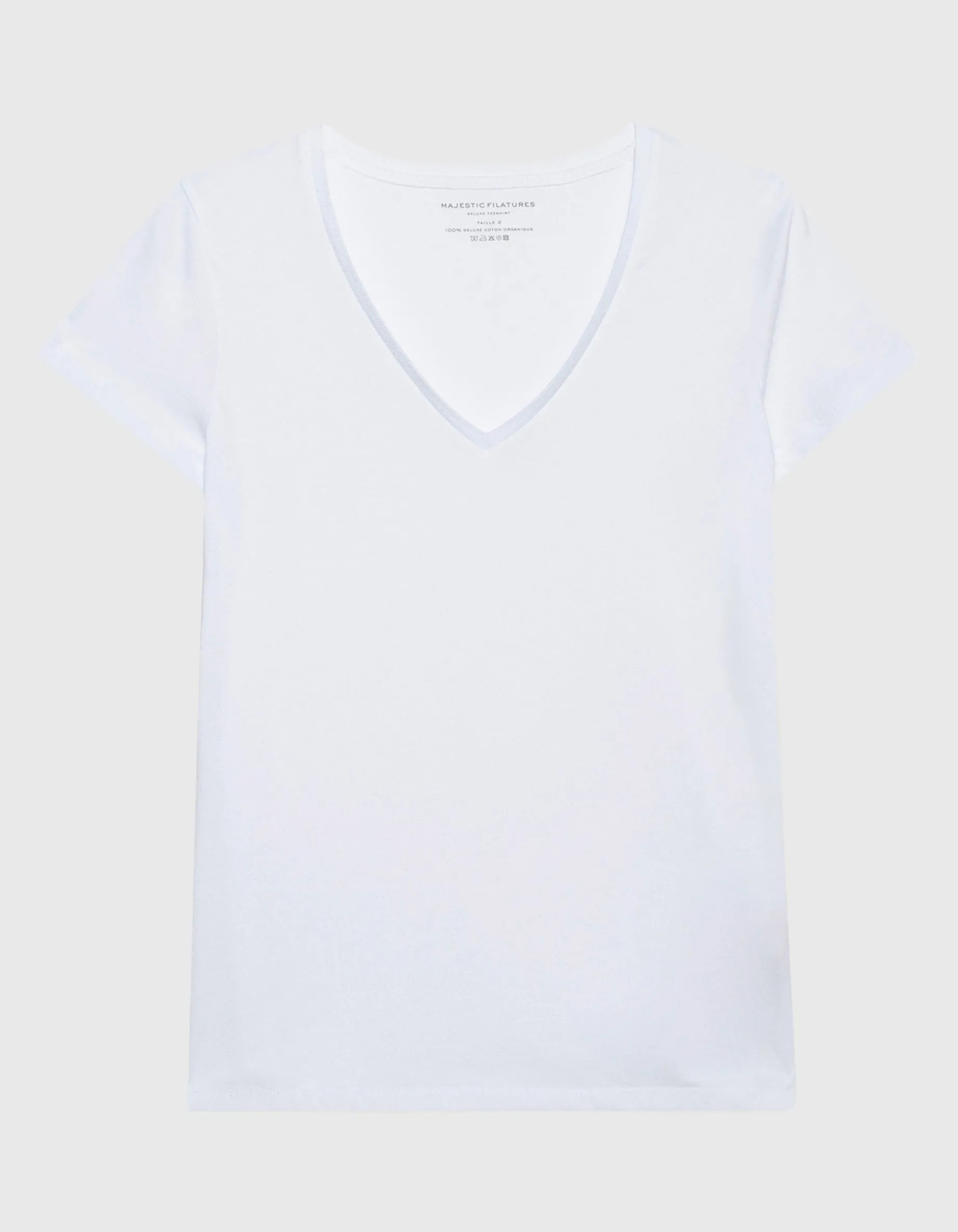 T-Shirt mit V-Ausschnitt