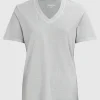 T-Shirt mit V-Ausschnitt