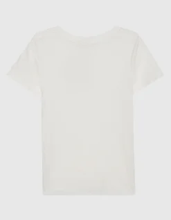 T-Shirt mit V-Ausschnitt