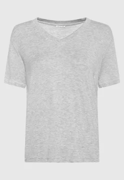 T-Shirt mit V-Ausschnitt