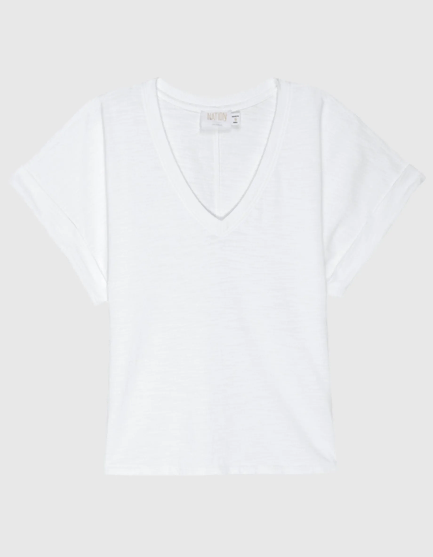 T-Shirt mit V-Ausschnitt