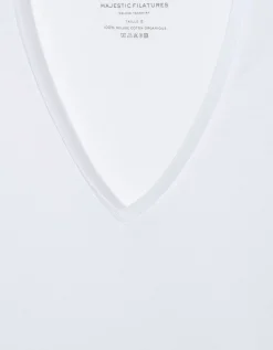 T-Shirt mit V-Ausschnitt
