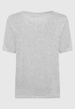 T-Shirt mit V-Ausschnitt