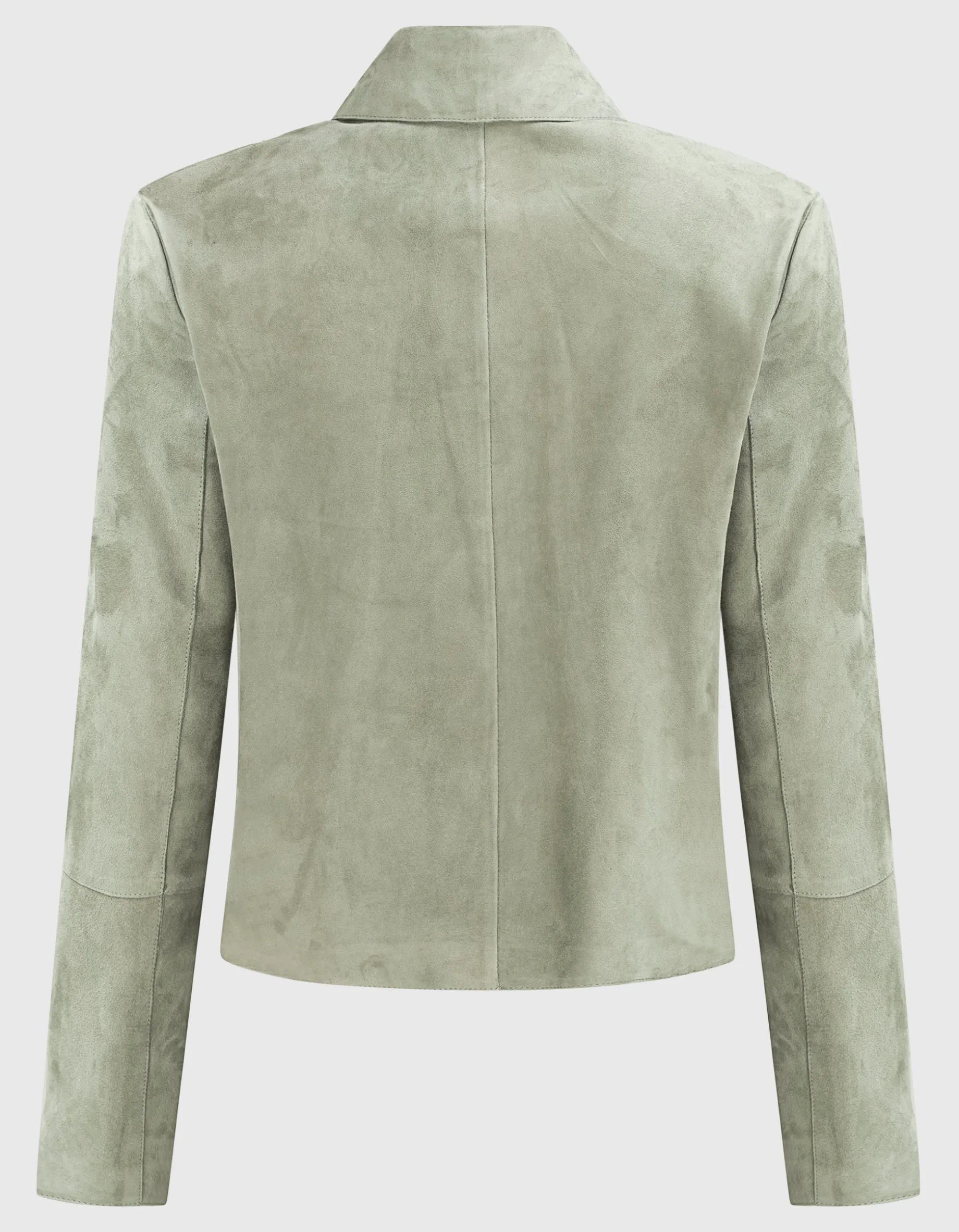 Veloursleder-Jacke Emy mit Eingrifftaschen